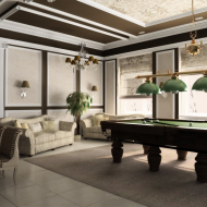 Бильярдная в кафе