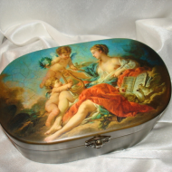 Красивая шкатулка, декорированная своими руками