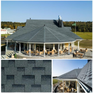 Kerabit L+ - идеальный вариант для округлой крыши