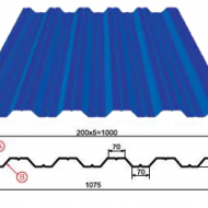 Профилированный лист НС-35х1000-А синий