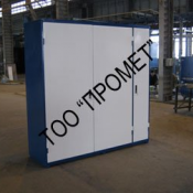 металлический шкаф для хранения автомобильных шин , лыж  2100*2100*650 с 3 дверями  тенге  400000  Самовывоз    Шкаф состоит из 3-х отделений:
1-2 отдел:1700х1700, размер отсека для резины(850х850)с ботиком 200 мм, размеры резины 230х720д-4 шт, 250х760д-4 шт, вес на полку расчета (вес колеса 20 кг\\шт);
3-отдел: 400х400мм отсек для лыж  Прочее ПРОМЕТ ТОО