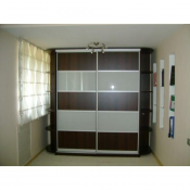 Шкаф - купе 
материал - мдф  Шкаф -купе  Казахстан  МДФ  180000    шт.  Свыше 100000 тенге  Доставка бесплатно  Шкаф-купе Мебелион ТОО