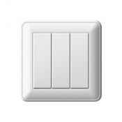 Выключатель трехклавишный,производство Турция.  3-клавишный  Турция  550  от 500 до 1000 тенге  шт.  Рысдаулетов ИП