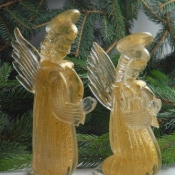 Фигурки ручной работы, венецианское (муранское) стекло. На каждую имеется сертификат-гарантия.  Ангел  Европа  28900  Самовывоз    штука  Фигурки и статуэтки для дома и для сада Бажан Е.А. ИП