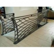 Перила из металла. Цена может измениться в зависимости от объема и сложности.  Монтажник  15000  Цена минимальная  кв. м.  Перила любой сложности из металла.  Монтажник (строительство). Монтажники металлоконструкций. Генадий ЧЛ