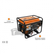 Потребляемая мощность: 5000W, Однофазный, Емкость топливного бака - 25 л,Емкость масляного бака - 1,1 л,Номин. мощность: 5000 В,Объем двигателя: 440 куб см, Диапазон регул силы тока: 50-220 А  WGN-5000  240000  Доставка платная    шт.  Европа  Сварочный генератор  Станки для ковки. Кузнечное оборудование IVT-Казахстан ТОО