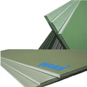 Влагостойкий гипсокартон  12,5. Площадь листа 3 м2.
При большом объеме заказа предлагаются скидки на товары.  влагост 12,5  Гипсокартон  2200  Доставка платная    лист    1200х2500  \