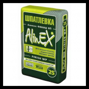 Левкас финишный.
На цементной основе, водостойкий.  Цементная, 25 кг  Левкас  2150  Самовывоз    упаковка  AlinEX  Левкас и финиш строительные Держава-Павлодар ТОО