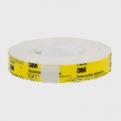 Лента клейкая, двусторонняя, основа - бумажная. 
Используется для многократного приклеивания, для нанесения временной маркировки и крепления пластиковых карт в конверты. Монтаж фотографий в альбомах, указателей мест продаж, фиксация инструкций.  Полупрозрачная, 13 мм х 16,5 м. 50 мкм.  Клеящиеся ленты  1565  Доставка платная    рулон  Казахстан  Уплотнители. Скотч двусторонний, декоративный, прозрачный. Клейкая лента. Sunger ТОО