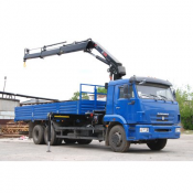 Бортовой КамАЗ 65117-6010-78 с платформой 7м. с КМУ краном манипулятором Канглим KS 1256GII top верхнее управление. Макс. г/п на вылете 2,0 м – 7000 кг, г/п на макс. вылете 18,7 м – 300 кг .  КМУ кран манипулятор  Канглим KS 1256GII top на КамАЗ 65117. Цена указана в рублях.  3600000  Доставка платная    ед.  Россия  КамАЗ 65117 с КМУ  Подъёмно-транспортная техника Автостар OOO