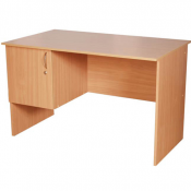 Все рабочие поверхности облицованы ударопрочным пластиком толщиной 2 мм, остальные поверхности облицованы ударопрочным пластиком толщиной 0,6 мм. Стол оснащен подвесной тумбой с распошной дверью.  VS 0005 Стол письменный с подвесной тумбой.  Казахстан  ЛДСП  17940  Самовывоз    шт.  От 10000 до 50000 тенге  Evelda Snab ТОО