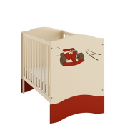 Кроватки для младенцев с боковыми перегородками имеют:
3 уровня подъема основания.
Два съемных прутика боковой решетки.
Верх боковой решетки имеет силиконовую накладку.
Двухсторонний матрас, наполнение кокос-пенка.  Манеж детский с матрасом \