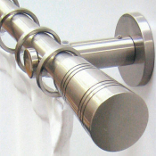 Металлические карнизы.  Италия  Металлические  7400  Доставка платная    от 2000 до 10000 тенге  шт.  Карнизы для штор пластиковые, кованные, деревянные, электроуправляемые Компания «Евро-Текстиль» ТОО