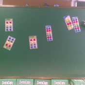 Доска 120*90 комбинированная, двухсторонняя  настенная  доска магнитно меловая  9200  Самовывоз  нет  шт  Прочее Атинова А.С ИП