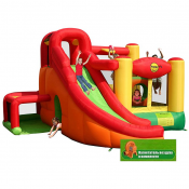 Цены начинаются с 52000 до 162000 тенге в наличии все размеры.  Всех размеров  52000  цена минимальная  шт.  Детские надувные батуты  Устройство детских площадок HappyKids ИП