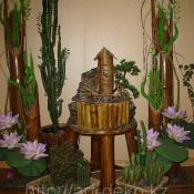 Декорирование цветочных горшков с созданием композиции от 20000 тг. Украсит ваш сад!!!  Устройство цветников  20000  цена минимальная  шт.  Альпийские горки, рокарии, цветники Арт-Деко ИП