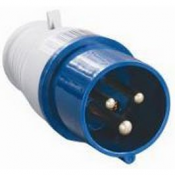 Вилка 013 2Р+РЕ 16А 220В  ИЭК  Вилка  Промышленные  291  шт  ИЭК  Штепсели 220 VOLT ТОО