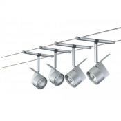 Струнная система EasyPower от Paulmann состоит из 4 галогенных светильников (общая мощность 200W) и предназначена для освещения больших помещений.
Цвет: матовый хром  Светильники  Германия  40368  Самовывоз    от 20000 до 50000 тенге  шт.  Уличное, наружное освещение. Уличные и садовые светильники, фонари и лампы. Дата Свет OOO