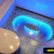 ПОТОЛОЧНЫЕ, НАСТЕННЫЕ И НАПОЛЬНЫЕ ПАНЕЛИ INFINITY MIRROR С ЭФФЕКТОМ \
