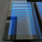 ПОТОЛОЧНЫЕ, НАСТЕННЫЕ И НАПОЛЬНЫЕ ПАНЕЛИ INFINITY MIRROR С ЭФФЕКТОМ \