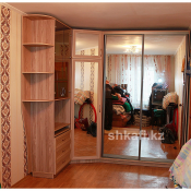 Производство шкафов-купе, гардеробных комнат, прихожих по индивидуальным заказам.  ЛДСП  Шкаф-купе  57000  Самовывоз    п.м.  Мебельные цеха SHKAFI.KZ ТОО