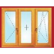 оконный брус:      ТРЕХСЛОЙНЫЙ, КЛЕЁННЫЙ (СОСНА)
стеклопакет:         ДВУХКАМЕРНЫЙ  57000  Доставка платная    Гарантия 1 год  шт  Трехстворчатое окно c глухой, поворотно-откидной и поворотной створкой  ЭкоОкна-Актобе ТОО