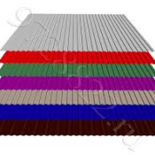 цвета: белый, серебристый, серый, светло-серый, желтый, слоновая кость, синяя вода, светло-синий, морская волна, ультрамарин, светлая мята, темная мята, зеленая листва, опал, дымка, зеленый мох, рубин, спелая вишня, коррида, красно-коричневый.  ширина габаритная/ Монтажная-1050/1000мм вес-4.68кг/М2  Профлист в Актобе  980  Доставка платная    кв. м  Казахстан  Профлист в Актобе АГРАН ТОО