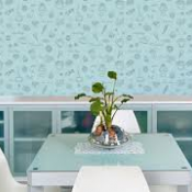 Виниловые обои из Италии. В рулоне с шириной 70 см - 7 кв.м.  70 см в ширину  Обои для кухни  10000  Самовывоз    рулон  Италия  Обои для кухни ART DILUSSO ТОО