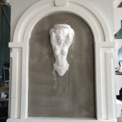 цена без покрытия - 2575 тг
цена с покрытием - 3970 тг
цена с двойным покрытием - 5350 тг  105 см*140см  окно арочное  2575  Доставка платная    шт  Fioravante  Гипсовая лепнина Fioravante ИП