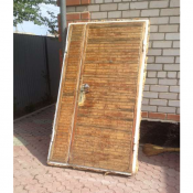 Продам Дверь железная двухстворчатая б/у в хорошем состоянии  железная  Дверь железная двухстворчатая  30000  Доставка платная    штук  Казахстан  Жолдас