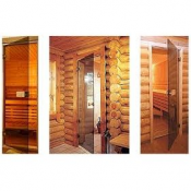 С монтажом. Гарантия на фурнитуру 3 года. Стекло каленое, 8 мм.  На заказ  Изготовление стекляных дверей  80000  Доставка входит в цену    кв.м  Казахстан  Студия Монолит ТОО