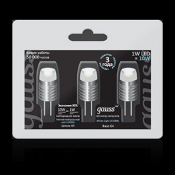 EB2071071007	Лампа Gauss LED G4 1W AC/DC 12V 2700K 
EB2071072007	Лампа Gauss LED G4 1W AC/DC 12V 4200K  от 5 до 50 вт  Светодиодные  Россия  1800  свыше 1000 тенге  шт  1  Лампы накаливания и энергосберегающие. Лампы светодиодные, галогеновые и люминесцентные Focus Tech ТОО