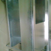 ванна из пищевой нержавейки, полка оцинковка  1300х600х 850  моечная ванна со столом  39000  шт  Строительные материалы 015beks@mail.ru