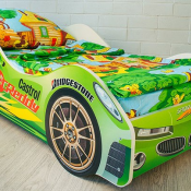 Кровать машина Вихрь  Кровать выполнена в форме машины из материала ЛДСП. 

Рисунок отображен на кровати-машине по новым технологиям с применением безопасных чернил. 

Изюминкой такого рисунка является то что ребенок не сможет его повредит(не требует ламинации).  ЛДСП  Россия  23900  Доставка платная  5000  1  от 10000 до 50000 тенге  Детские кровати с фото и ценами Кровати машины \