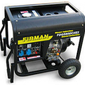 Мощность 10 кВт (рабочая), 12,5 (максимальная); Напряжение - 220/380В. Открытого производства. Двигатель Firman 480D 4-тактный. Расход топлива 4 л (100%), автозапуск. АВР подогрев двигателя. Габариты - 1300*600*1630. Масса - 452 кг.  Firman SDG13F  Качественный дизельный генератор  Китай  990000    шт  Бесплатно  Интертехно Магазин