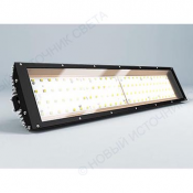 84 диода х 1 Вт Samsung. 
Напряжение питающей сети, В	220 
Световой поток, Лм	13000 
Потребляемая мощность, Вт	135 
Ресурс светодиодного модуля	более 70 000 
Гарантия 7 лет.  Россия  Промышленный светодиодный светильник \