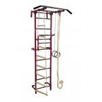 Отличительной особенностью комплекса являются 2 турника:
Стационарный турник с узким и широким хватом
Навесной турник , который можно переставлять по металлической лестнице на любую высоту. Максимальная нагрузка на навесной турник – 60 кг.  Спортивный комплекс Т-образный с навесным турником  Россия  Металл  20800  Доставка платная    шт  Спортивный комплекс для дома www.Automania.kz Интернет - магазин