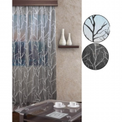 Тюль h2.7 \\ L 3.00 , белая органза с бархатистым принтом - имитация вервей.   В трех рассцветках – бежевый, белый и черный. 
Достаточно универсальный вариант,  который подарят ощущение комфорта, уюта и полной  гармонии. Цена за 1 шт- 4550 Тг.  4550  метр  Магазин  Тюль (гардина) Дерево.  Доставка на почтовое отделение.  Шторы, тюль продажа и пошив \