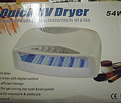 Лампа ультрафиолетовая для кристаллизации гель лака и геля при наращивании искусственных ногтей, 42 W, с регулированый таймер, вентилятор, выдвижное дно.  Таймер,  Вентилятор,  Выдвижное дно  ЛАМПА УФ НА 2 РУКИ ДЛЯ СУШКИ НОГТЕЙ, ГЕЛЬ ЛАКА И ГЕЛЯ 54 W  Китай  13800  шт  Центр «Салтанат» Интернет - магазин
