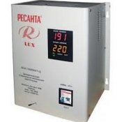 Стабилизаторы напряжения, производимые фирмой «Ресанта», предназначены для автоматического поддержания в электрической сети заданного напряжения (220/380 В).  Диапазон входного напряжения: 140-260 В  Стабилизаторы релейные с цифровым дисплеем SDR- 500/1  Россия  3800  Самовывоз    шт  Т-ХХ ТОО