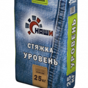 Для первоначального выравнивания основания пола снаружи и внутри помещений. Стяжка НАШИ - качественное решение при подготовке основания под наливной пол, керамическую плитку  Для первоначального выравнивания основания пола снаружи и внутри помещений. Стяжка НАШИ - качественное решение при подготовке основания под наливной пол, керамическую плитку  1040  Доставка входит в цену    мешок  Алинекс  СТЯЖКА «УРОВЕНЬ» 25 кг  Строительные смеси Алмик ТОО