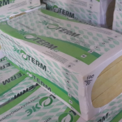 Теплоизоляция ПМ-40
плотность 40-45
Ненагруженная тепло-, звукоизоляция скатных крыш, перекрытий, полов первого этажа, каркасных перегородок.  1000*500*50  Теплоизоляция ЭКОТЕРМ ПМ-40  9000  куб. метр  Строительные материалы ITS Group ТОО