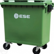 Мусорный контейнер объемом 770 литров, благодаря своим габаритам, идеально подходит для сбора мусора в мусоропроводных системах многоэтажных зданий.  770 л  Контейнер для мусора пластиковый Ese  58637  шт  Пластиковые контейнеры и баки, пластиковые ёмкости Антон ЧЛ