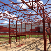 Монтаж металлоконструкций  разных размеров  Монтаж металлоконструкций  Договорная  «ДИЗАЙН ФАСАД» ТОО