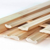 Плинтус деревянный, собственного производства. В наличии и под заказ  40*30/40*40  KAISER GROUP  200  Самовывоз    погонный метр  Собственного производства  KAISER GROUP ИП