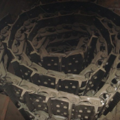 Комплект гусениц (в сборе, 2 штуки) для трактора, бульдозера ЧЕТРА Т-25.01 производства г. Чебоксары.  Гусеница на Т-25.01  1080000  комплект  Прочее ГК ЭТК OOO