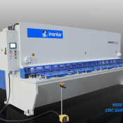 Предлогаем Гидравлическую Гильотину 4050х10 мм 

Длинна реза металического листа : 4000 мм
Максимальная толщина листа : 10 мм  4050х10 мм Гидравлическая Гильотина , рассмотрим различные параметры ваших запросов .  INANLAR SHEET METAL WORKING MACHINERY  12000000  Самовывоз    шт  Европа  Гильотина для резки металла, ножницы по металлу, пресс-ножницы INANLAR  Sheet  Metal  Working   Machinery ОАО