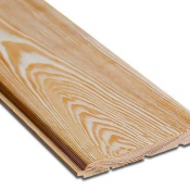 Евровагонка из ангарской лиственницы.производства России.Материал обладает повышенной прочностью,устойчивостью против гниения.  толщина 18 мм ширина 80 мм 110 мм 130 мм длинна 2 м 60 см  евровагонка из лиственницы  1200  м2  Фанера \