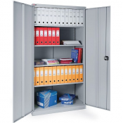 Шкаф металлический, разборный. Предназначен для хранения документов.Замок модели «EURO LOCK» (Германия), ригельная система запирания.Шкаф укомплектован 4 съёмными полками. Полки усиленные. На полку можно поставить 2 ряда папок. Размер 1900х1000х500  Шкаф архивный КД-152  Россия  металл  55000  Самовывоз    шт  От 50000 до 100000 тенге  ДиКом Астана\