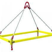 Траверса-спредер с подъемом за края может быть использована для подъема и перемещения большого перечня грузов. Данная траверса может быть использована так же для перемещения грузов, требующих крепления за 4 точки. Конструкция данной траверсы (при правильн  140000  Доставка платная    шт.  Россия  Спредер за края ТСК  Грузоподъёмное оборудование для стройки, погрузчики, башенные краны ТД Грузоподъем ТОО